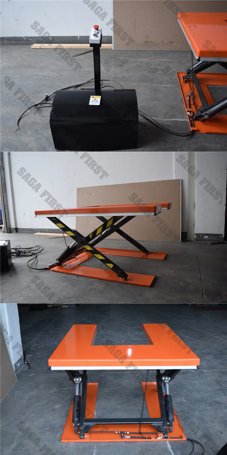 u shape scissor lift 3