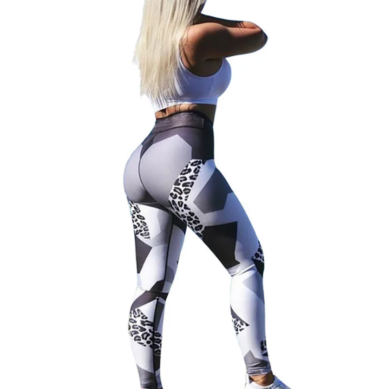 Printed Yoga Pants Women Leggings Push Up Professional