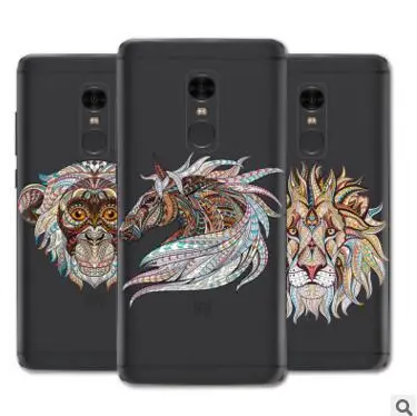 Для Xiaomi Redmi Note 4 чехол Роскошный тонкий 1 мм мягкий ясно TPU Книги по искусству