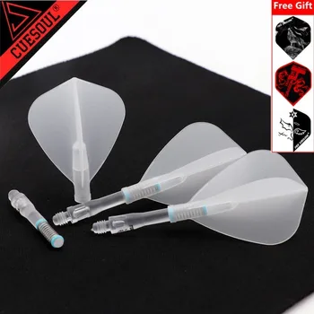 

CUESOUL AK4 Dart Flights With AK7 Dart Shaft Set Standard Slim Kite Shape Durable Anti-fall For Professional Dartboard Games