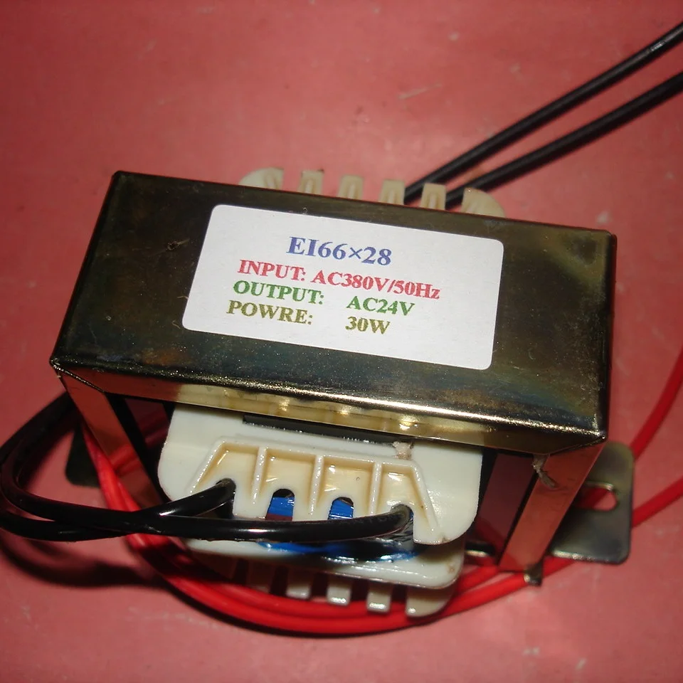 24V 1.25A трансформатор 380V вход 30VA EI66 * 28 мультимедиа станка подсветка автоматическое