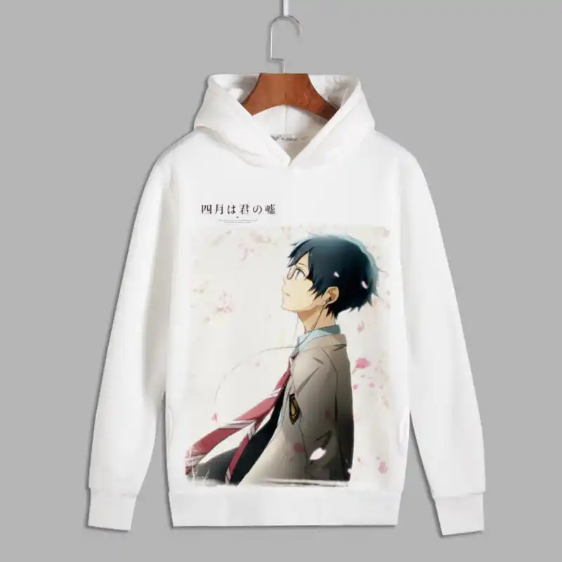 your lie in april hoodie