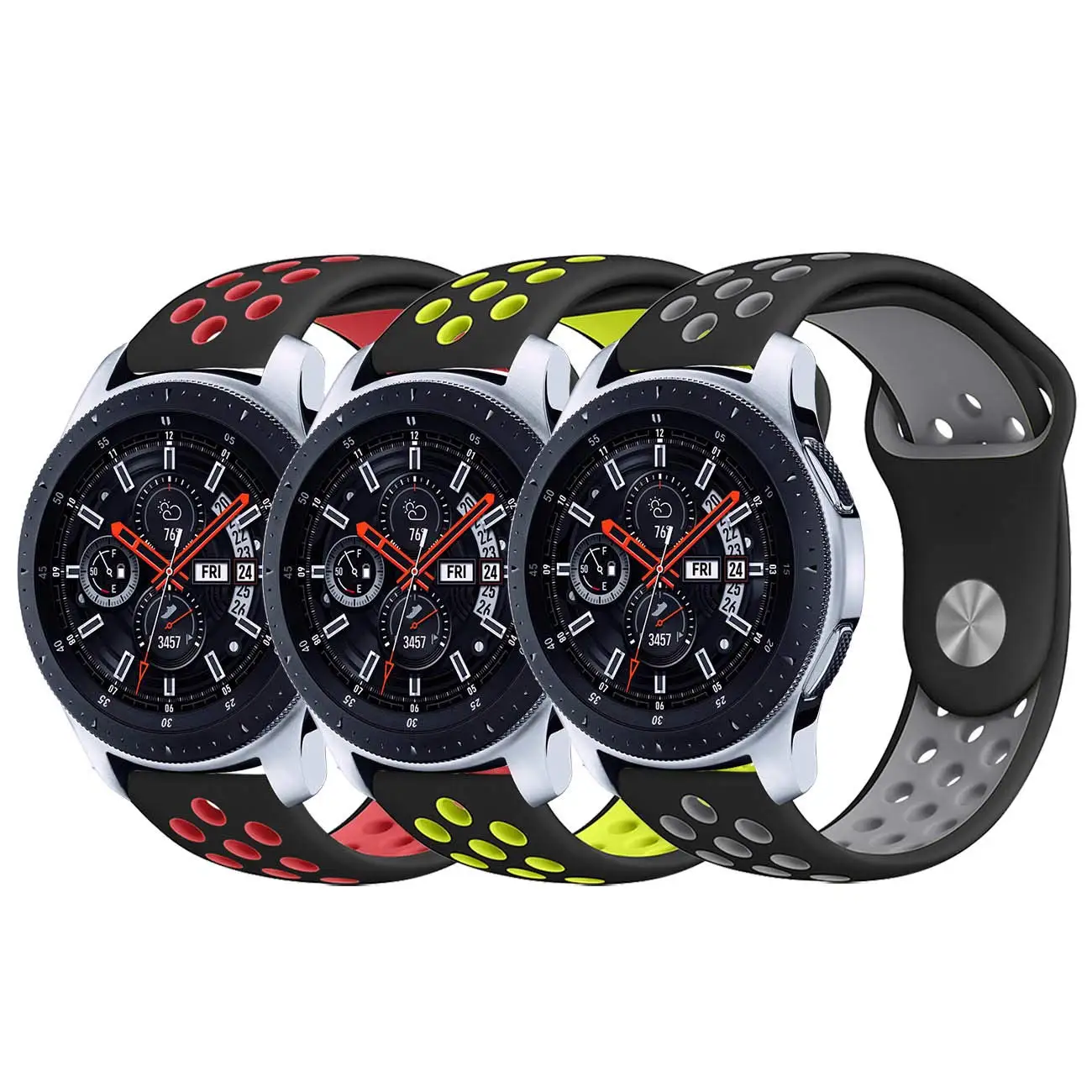 Спортивные часы 20 мм 22 мм ремешок для samsung Galaxy Watch Active 40 мм/Galaxy Watch 42 мм 46 мм/gear S2 Sport S3 Frontier классический ремень