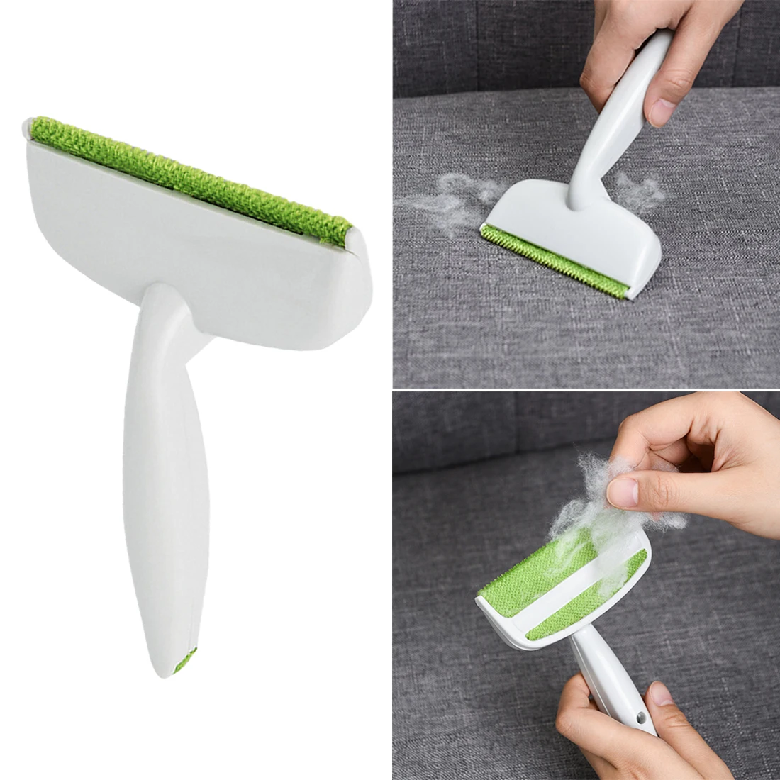 Manual Magic Clothes Brush Clothes Hair Remover Brush Double head