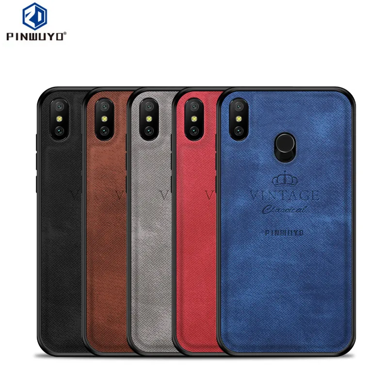 

PINWUYO Case Xiaomi Redmi Note 6 Pro Cover Redmi Note 6 Pro Back Cover 6.26 inch TPU + PC Cover Xiaomi Redmi Note 6 Pro Case