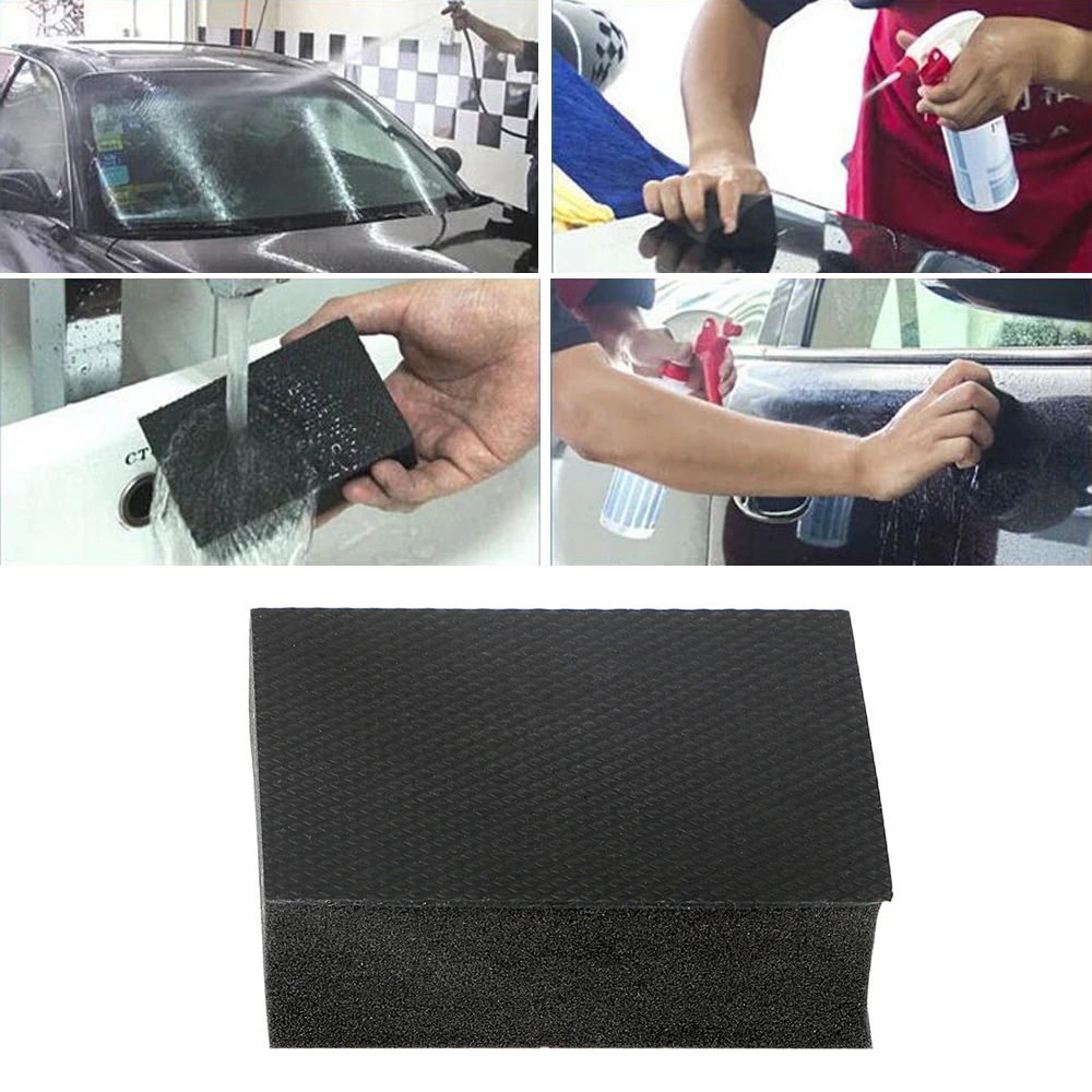 Car styling Black Magic Clay Auto Detailing Foam Sponge Pad Car Care