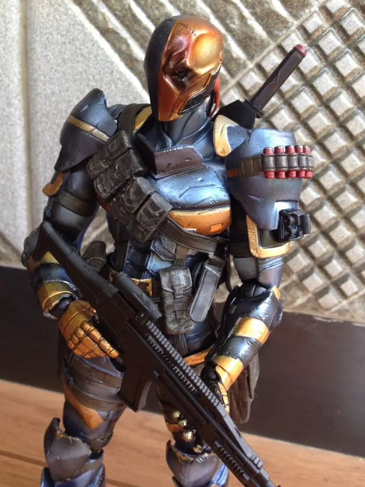 Play Arts 27 см DC персонаж Deathstroke фигурка модель игрушки