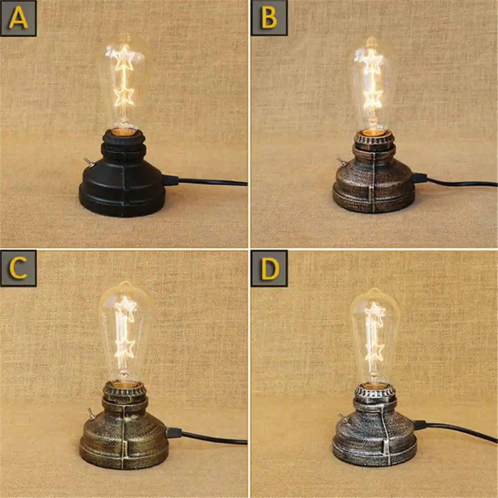 desk lamp rustic