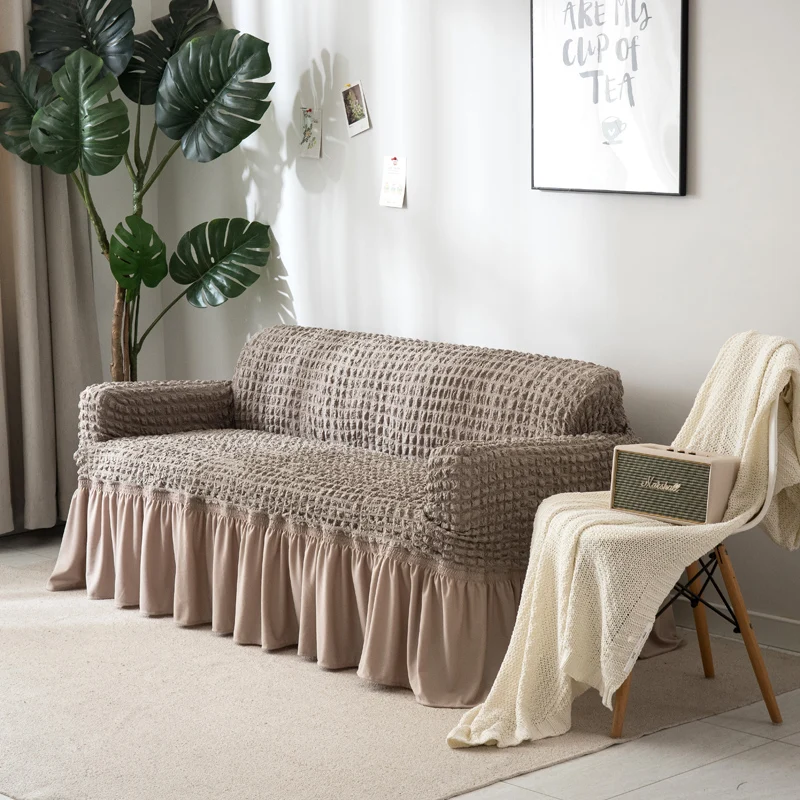 Эластичный универсальный чехол для дивана 1/2/3 Seater tight wrap все включено Чехлы