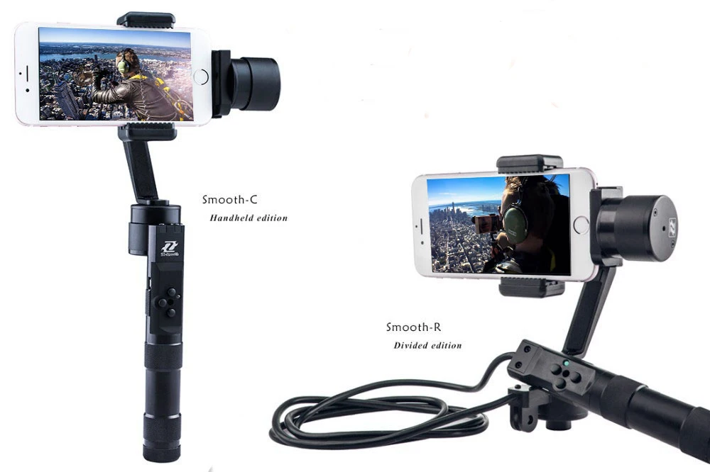 Zhiyun Z1 Smooth C Z1 Smooth R 3 axis brushless phone handheld stabilizer gimbal font b