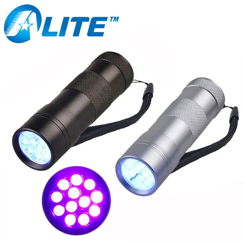 Buy 12 UV LED Flashlight Pet Urine Detector 395nm