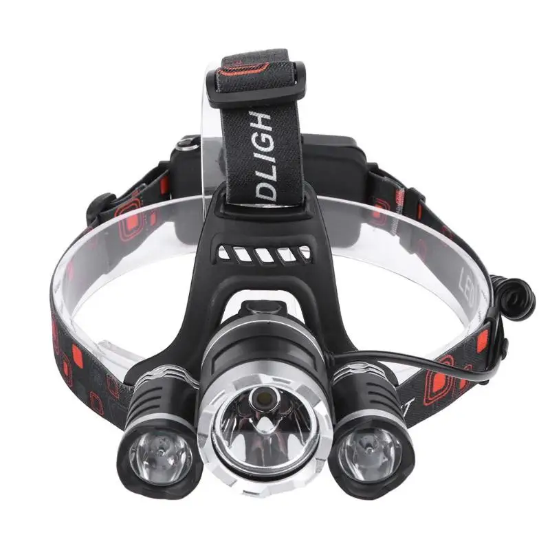 

3000LM Rechargeable Powerful Head Lamp Led Headlamp Head Flashlight Torch LED Lights Zoom Waterproof Outdoor Equipment