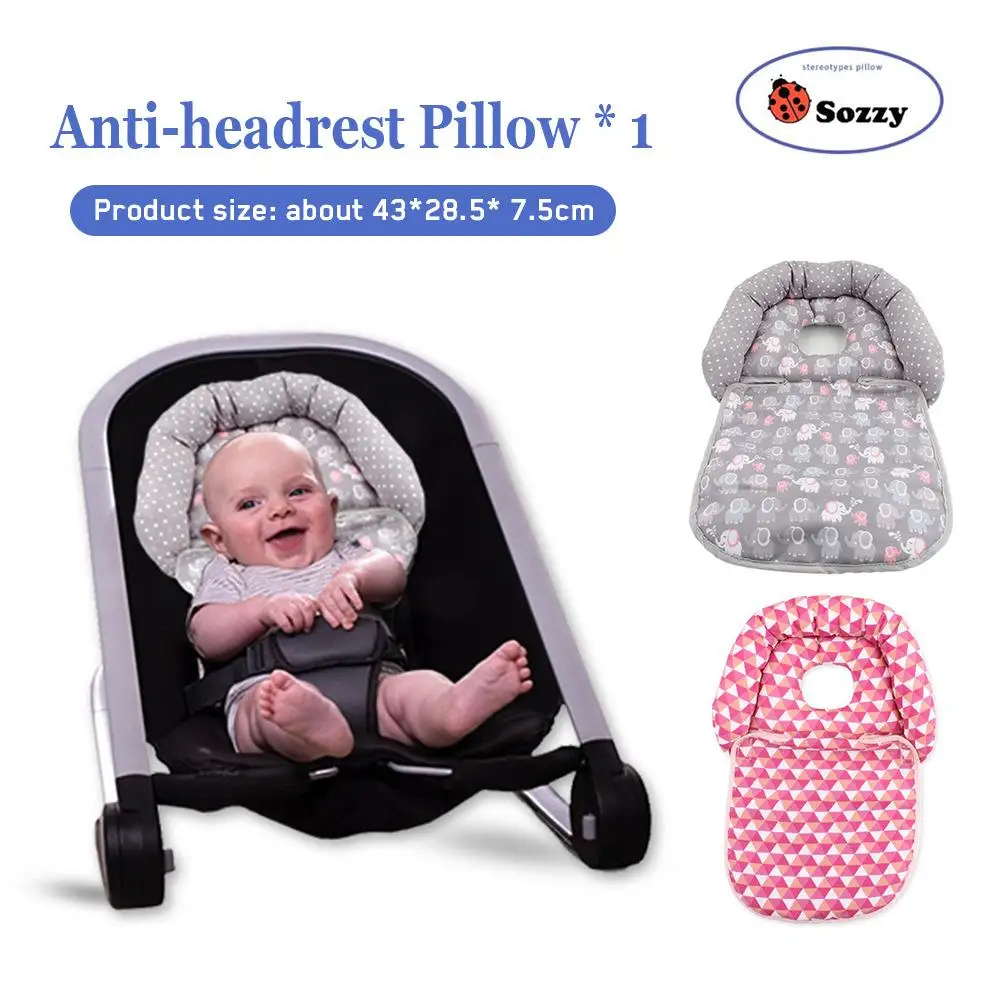 

Baby Stroller Safety Seat Pillow Baby Finalize The Design Pillow Anti-deflection Headrest Car Seat Cushion With Neck Pillow