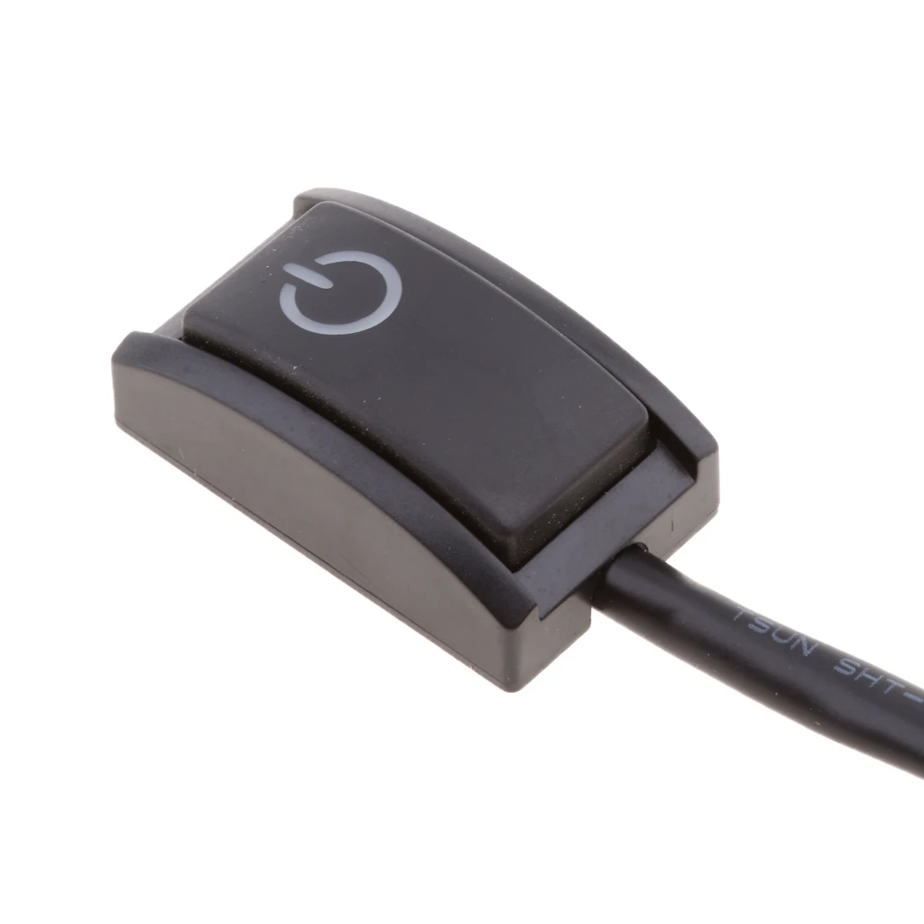 1 Pcs Car Start Stop On-Off Mini Switch Breaker Prewired Auto Refit Part For LED Light Bar/Chassis Lamp/Driving Light Etc 200mA