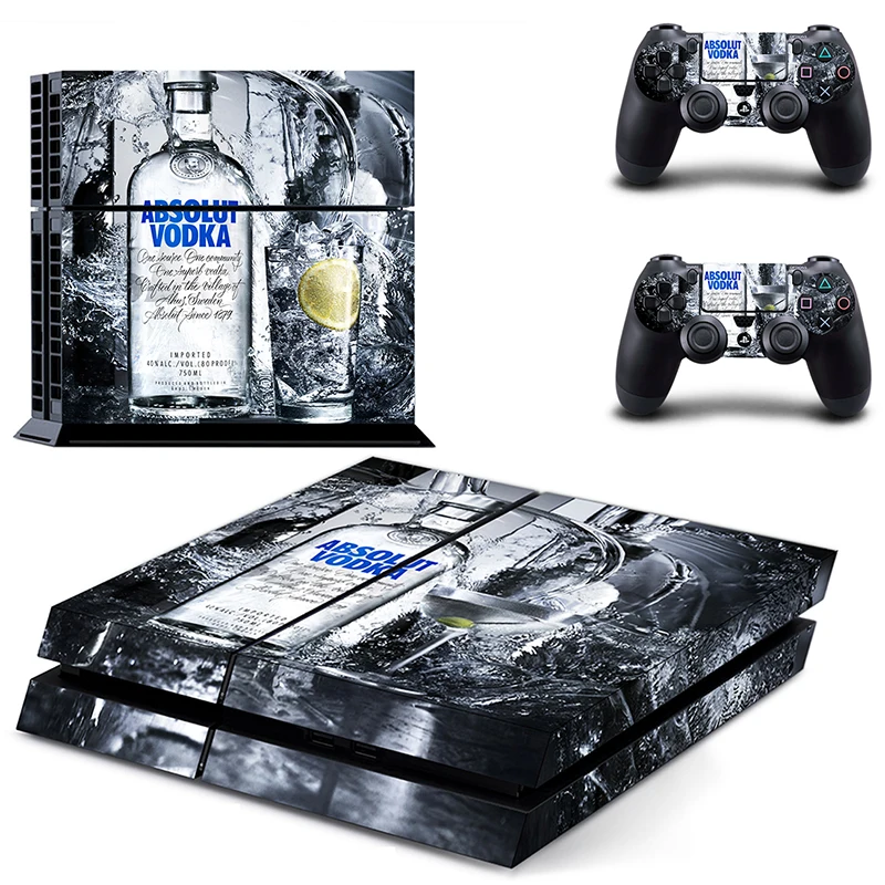 Наклейка для Ps4 Jack Daniels ПВХ наклейка крышка для sony playstation 4 консоли и DualShock 4 контроллер кожи Ps4 аксессуар стикер