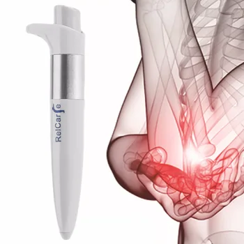 

Portable Handhled Electronic Pulse Analgesia Pen Body Pain Relief Acupuncture Point Massage Pen Massager For Parent Gift + Bag