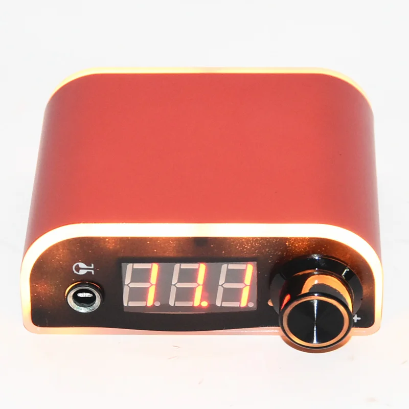

Mini Digital LCD Screen Tattoo Power Supply With Power Adaptor Colorful Change Adjust Voltage for Coil & Rotary Tattoo