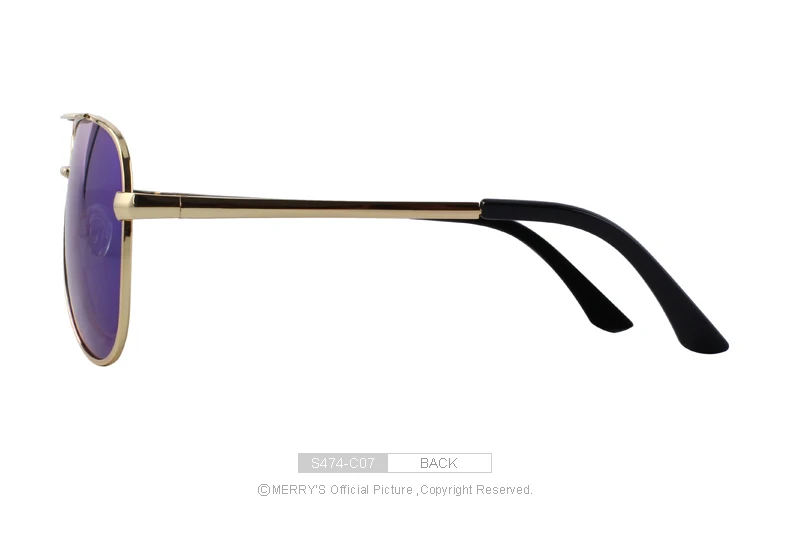 MERRY'S Модные поляризованные очки для вождения открытого транспорта для мужчин очки брендовый дизайнер с высоким качеством 6 цветов S'474