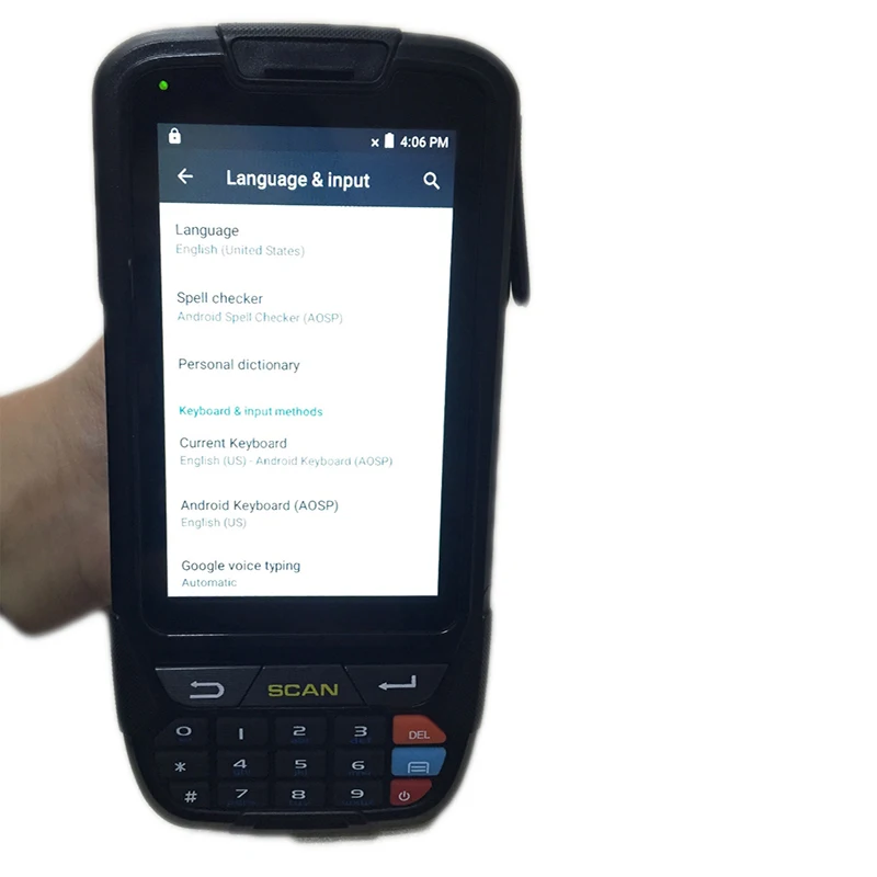 SENMON 2D Ручной PDA сканер терминал Android Wifi Bluetooth 4G мини мобильный штрих кода для