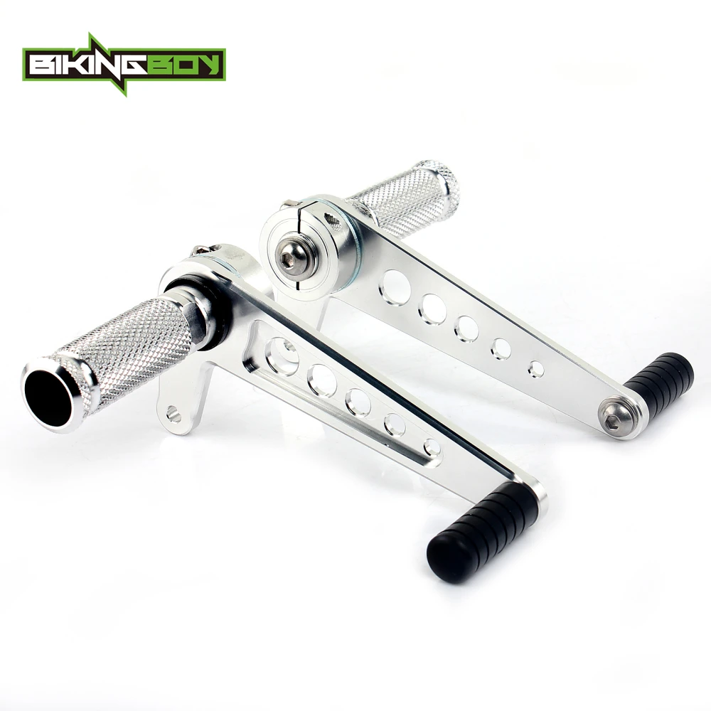 BIKINGBOY Universal Rearsets Rear Sets Foot Pegs For BMW R45 74'' 75 76