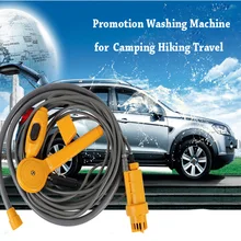 Горячий автомобиль шайба 12 в кемпинг Душ DC Портативный машина для душа набор Электрический насос Открытый Отдых Путешествия собака мужские и женские