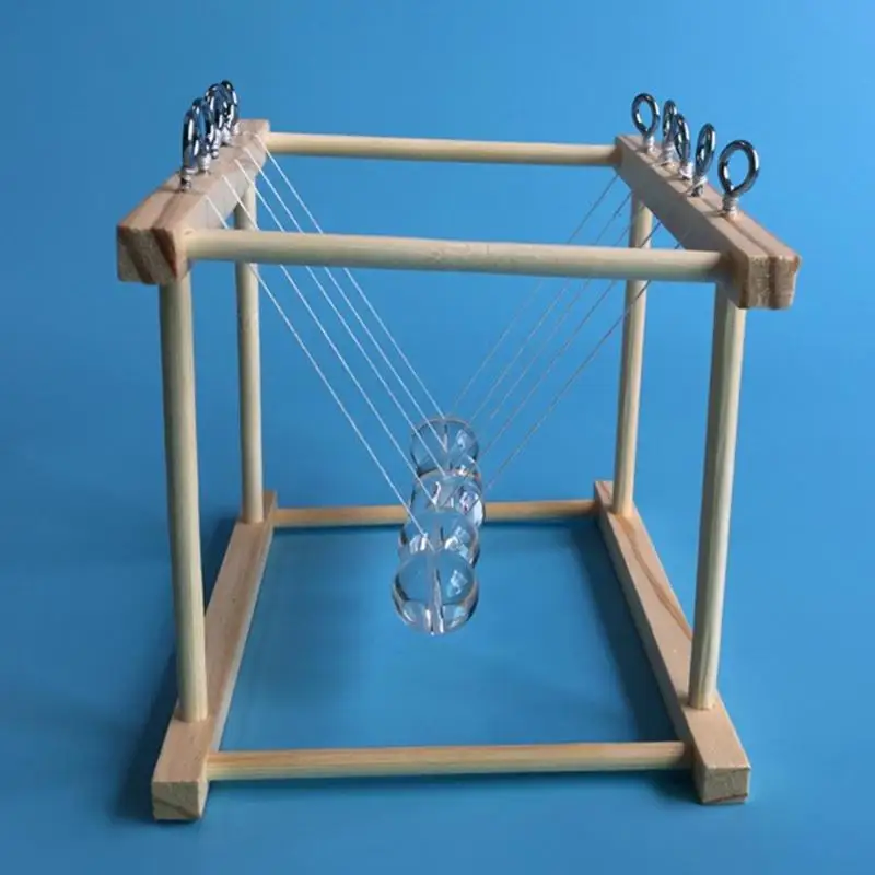 

DIY Newtons Pendulum Balance Balls Physics Science Experimental Cradle Early Educational Toys Noverty Intelligence Gifts