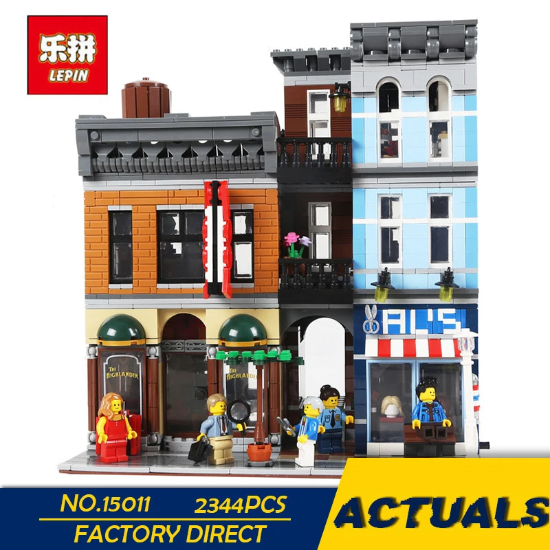 

LEPIN 15011 2262pcs Building Series The Detective's Office Set Avengers Set Assemble Blocks Educational Children Toys 10197
