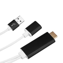 Powstro 1080 P литой и зарядное устройство к HDMI/HDTV кабель Miracast зеркальное отображение AirPlay адаптер для IOS 8,0 Android OS 4,4