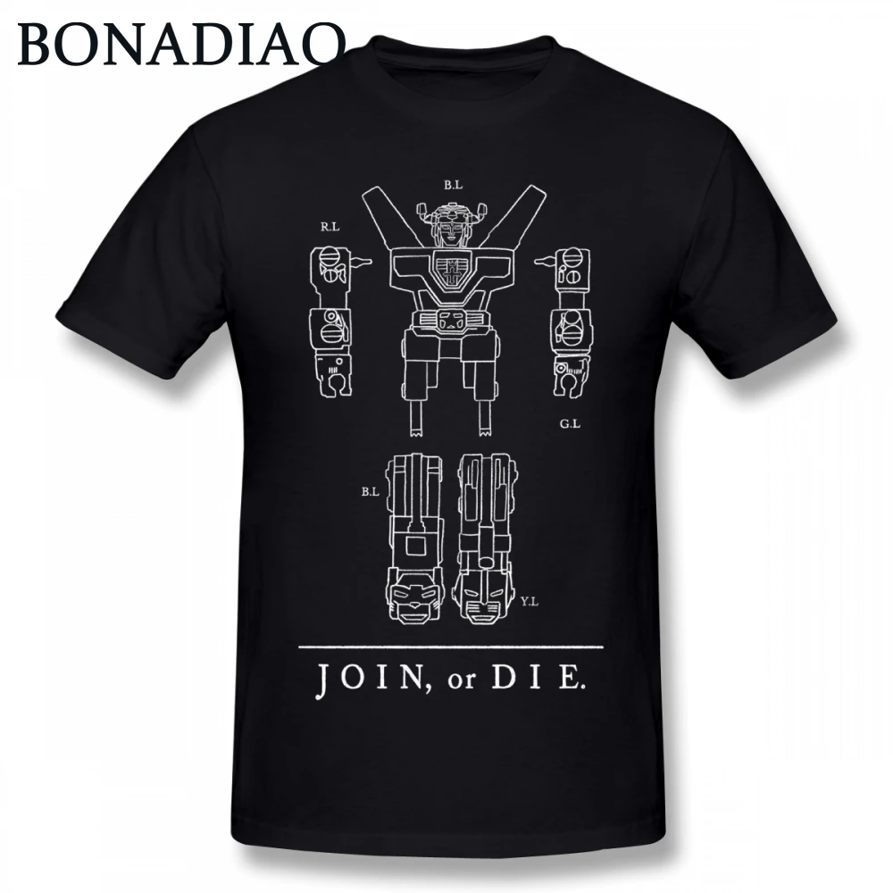 Рубашка Join Or Die вольтрон легендарный Defender для мужчин мягкая качественная