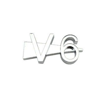 

ABS V6 Car Logo Emblem Badge