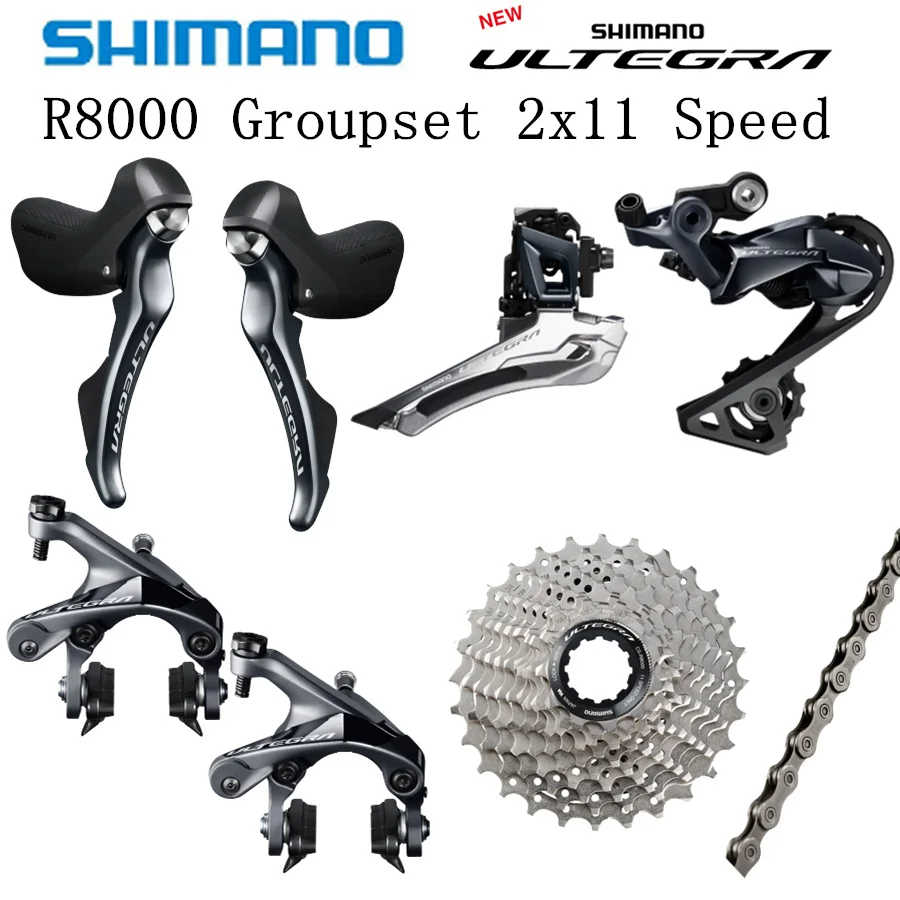 Новинка Переключатели скоростей SHIMANO R8000 ULTEGRA дорожный велосипед 11 25 12 28 30 32 34T|groupset
