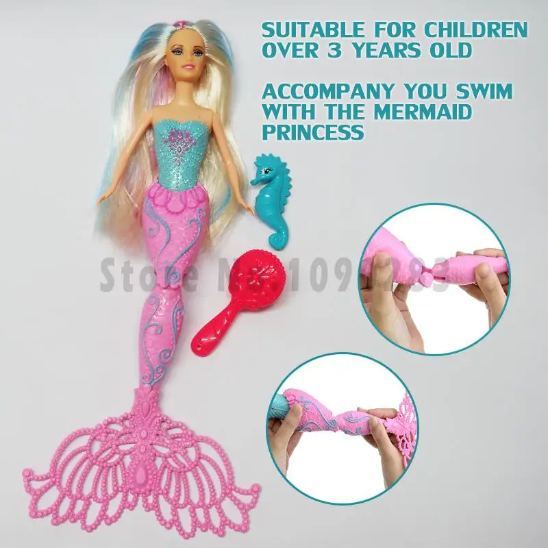 mermaid toy that swims in water