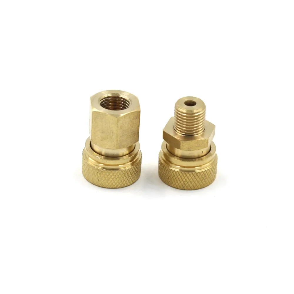 

PCP Airforce Paintball M10x1 Male Female Quick Disconnect SET 8MM Thicken Style 30mpa Coupling Connector Fittings Socket 2PC/SET