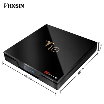 

VHXSIN 2PCS/LOT T10 TV Box Android 8.1 4k quad cor s905w 1gb 8gb 2gb 16gb 2.4ghz wifi