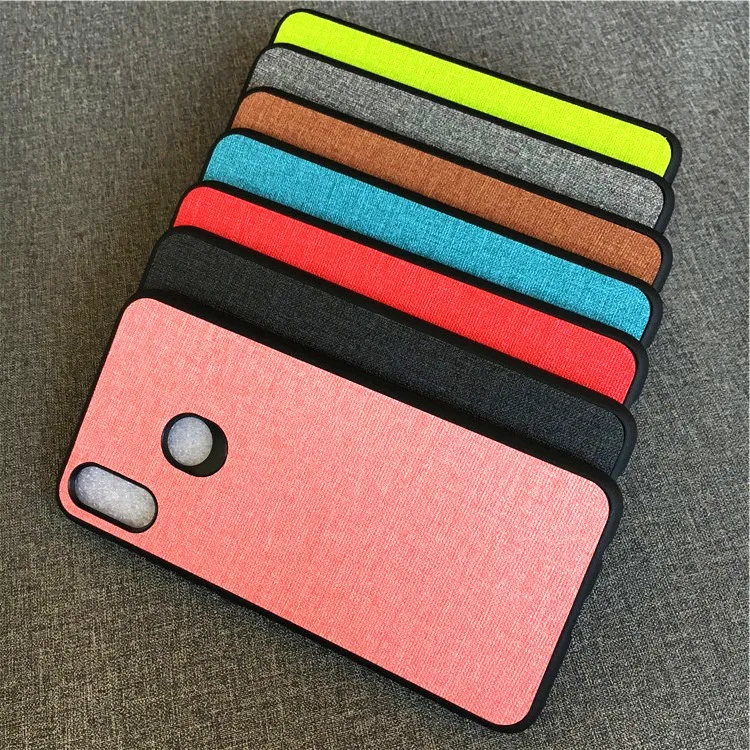 

Fabric Case For Huawei P20 P20 Pro P10 P10 Plus Nova 2s Nova 3 Nova3i Cases For Honor Play 8X Max Soft Silicone Cloth Shell