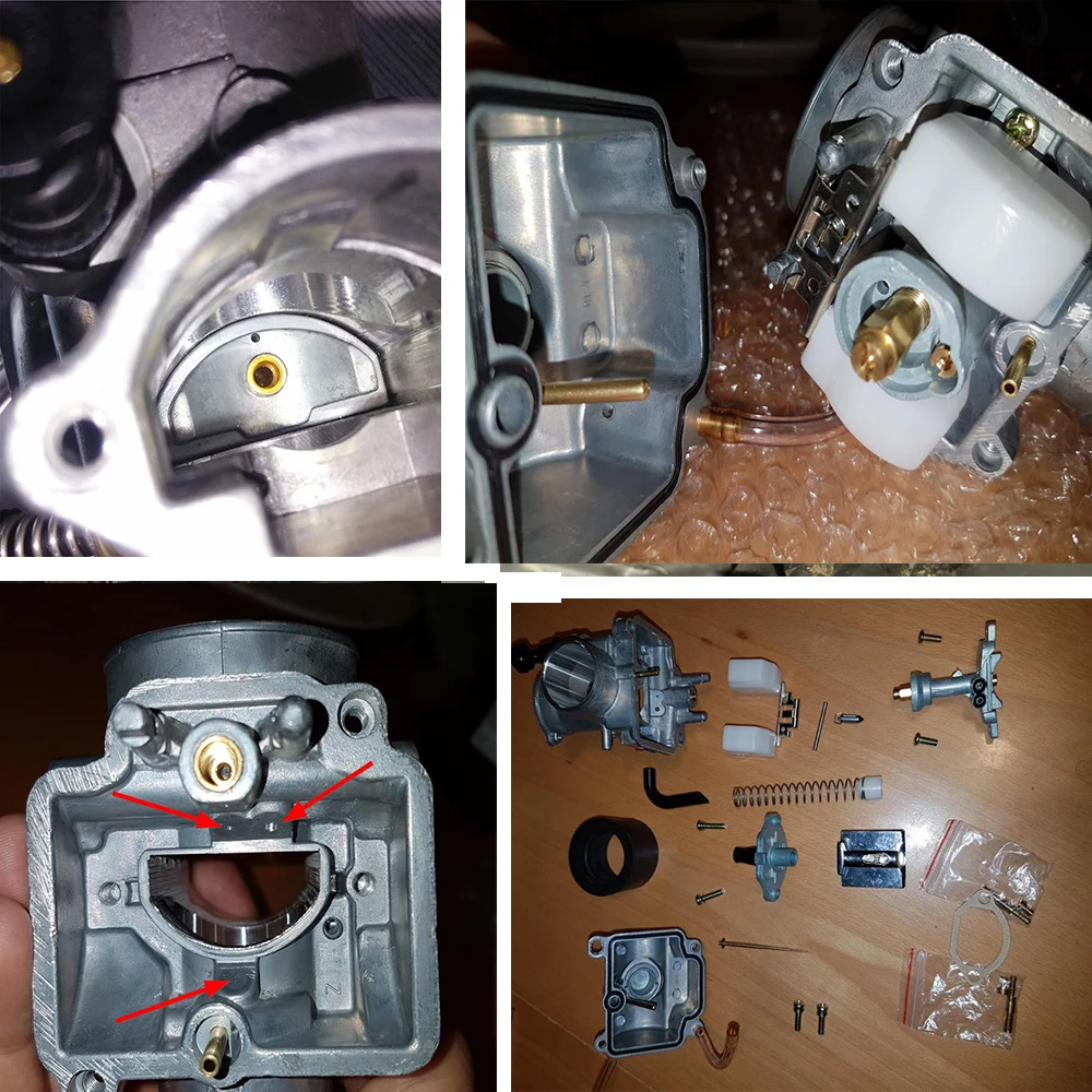 ZS MOTOS Мотоцикл Запчасти скутер карбюратор 21 24 28 30 32 34 мм 2т pwk универсальный для