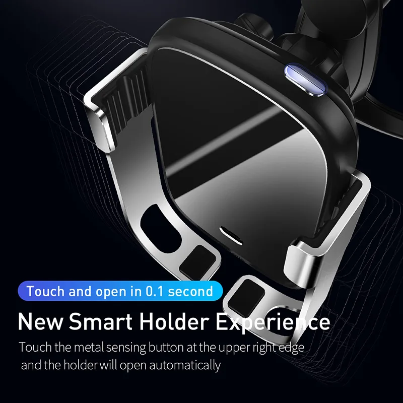 Ceny Baseus bezprzewodowa ładowarka samochodowa dla iPhone Xs Max Xr X 8 Plus 10W szybka ładowarka bezprzewodowa ładowarka samochodowa dla Huawei P30 Pro