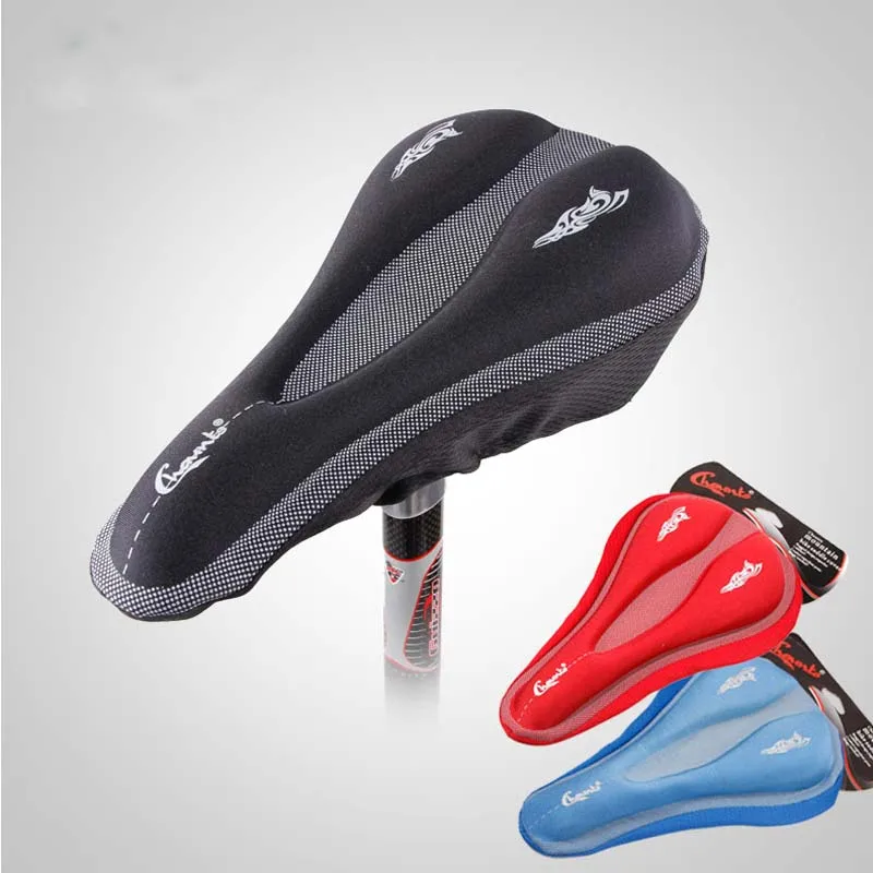 

3D GEL Bicycle Saddle Cover Men Women MTB Road Comfortable Silicone Cushion Breathable Soft Cycling Bike Seat Shockproof Saddle