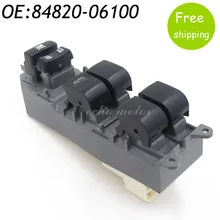 New 84820-06100 Master Power Left Window Switch Button For Toyota RAV4 Camry Corolla Auris Urban Cruiser 84820-06130 84820-02190