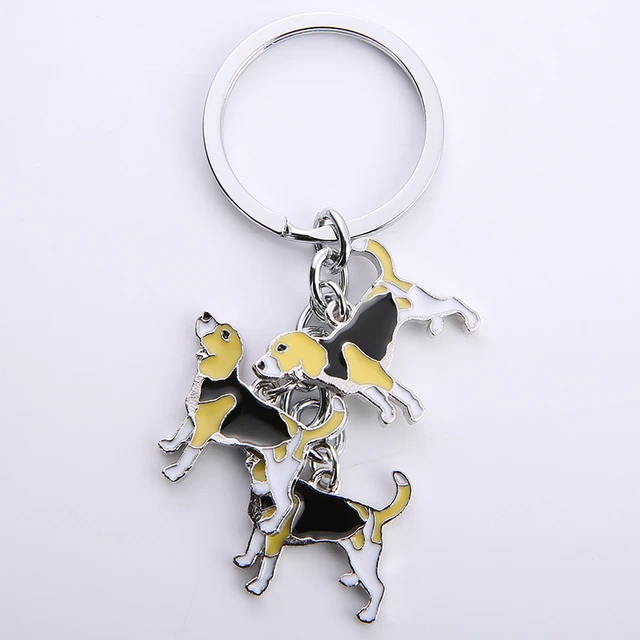 Cute Dogs Key Chain Fob