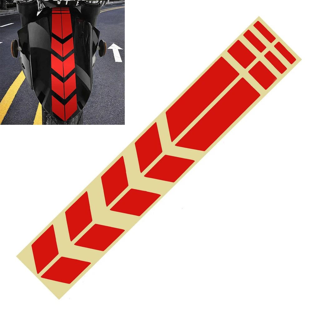 Moto Stickers En Decals Op Fiets Spatbord Decoratie Motorfiets  Reflecterende Sticker Motorfiets Accessoires Waterdicht|Decals \u0026 Stickers|  - AliExpress