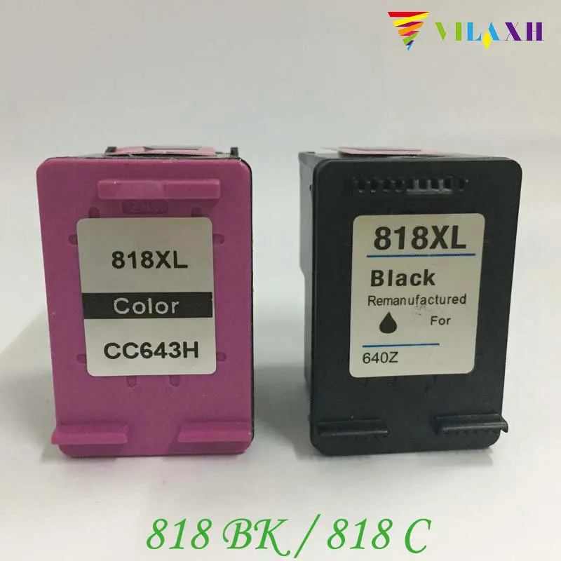 818xl Remanufactured Ink Cartridge 818 For HP Deskjet D1668 D2568 D2668