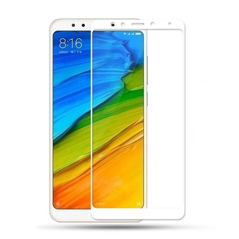 Высококачественное взрывозащищенное Закаленное стекло для Xiaomi Redmi 5 Полное