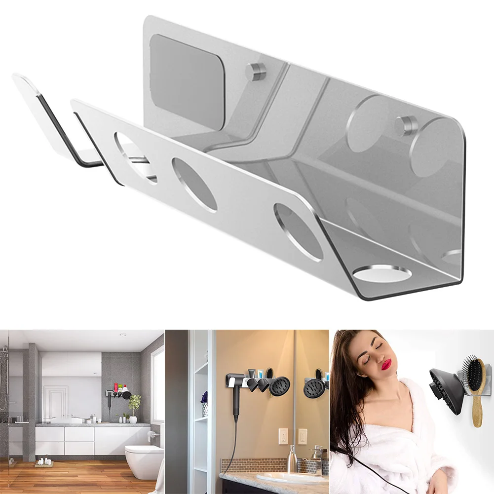 

Hair Dryer Wall Mount Holder Aluminum Alloy Bracket Holder for Dyson Supersonic Hair Dryer TT-best