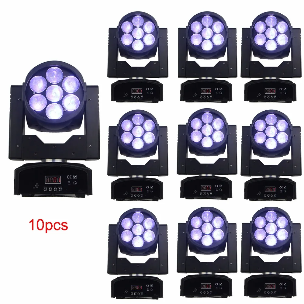 8 шт./10 шт. в партии светодиодные сценические огни dmx 512 контроль партии/Дискотека/dj