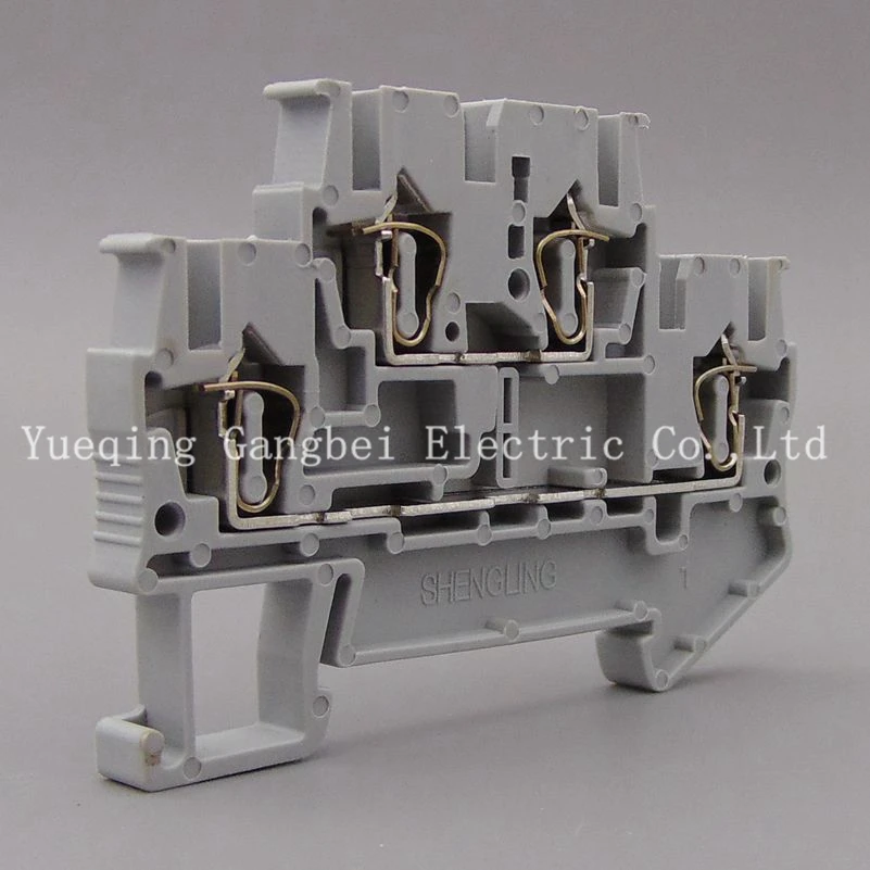 

Double spring type terminals ST1.5/2 fast terminal