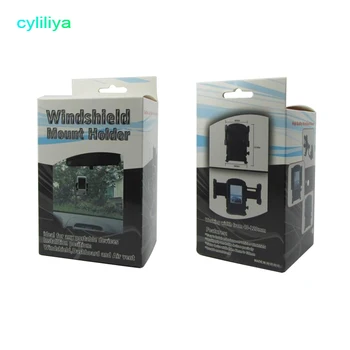 

100pcs Universal Windscreen Car Mount Holder Adjustable Width Windshield Cradle For Samsung Galaxy S7 edge iphoneX iphone 7Plus