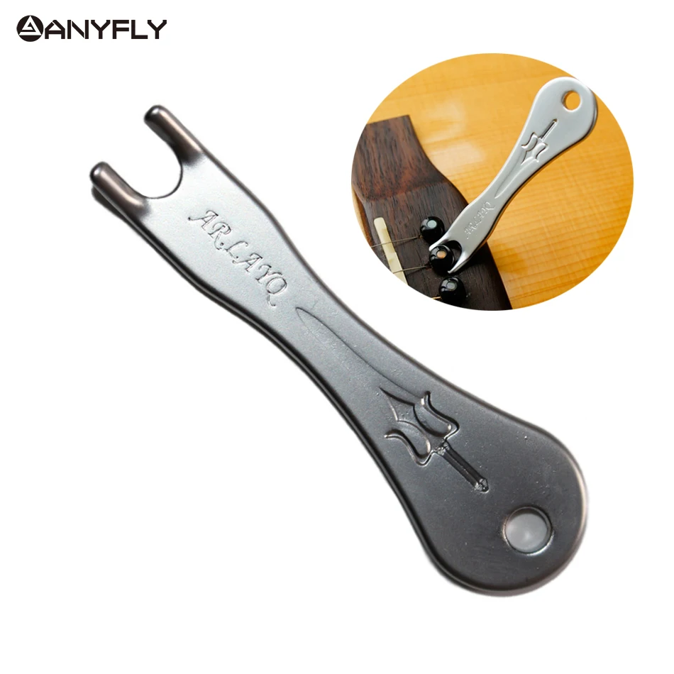 

Durable Silver Steel Acoustic Guitar Pin Puller Guitar Tools Accessories