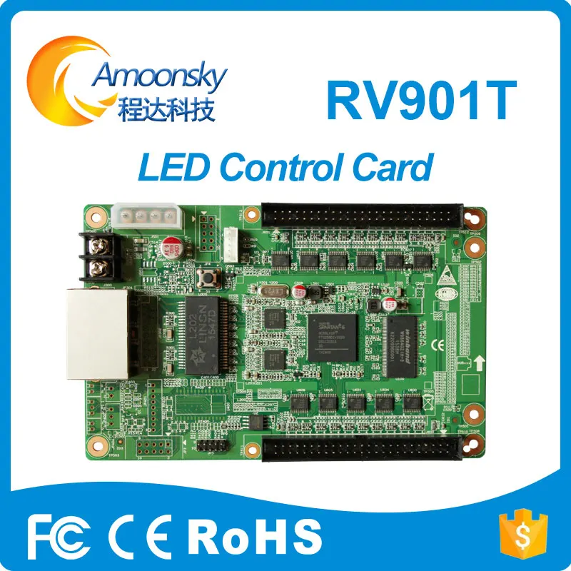 

amoonsky special offer linsn rv901t receiving card macthed hub40A adapter work with linsn TS802 sending card low price