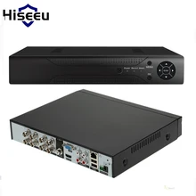 Hiseeu ONVIF 4CH 8CH stand alone DVR Full HD H.264 VGA HDMI видео рекордер P2P Облако RS485 Аудио БЕСПЛАТНАЯ Доставка
